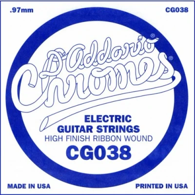 Obrázek D&#039;Addario Flatwound Chromes Singles (.038 .042).038