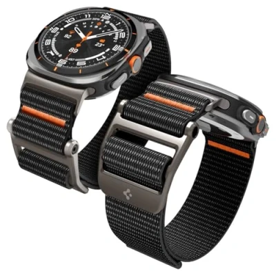 Obrázek Spigen Dura Pro Flex náramek kompatibilní se Samsung Galaxy Watch Ultra 47 mm (2024) černý