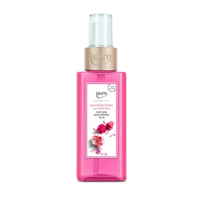 Obrázek Ipuro osvěžující pokojový sprej lovely flowers decentní vonný se svěžími a květinovými tóny stylový Room Fragrance pro puristický zážitek vůně v každém prostoru 120 ml