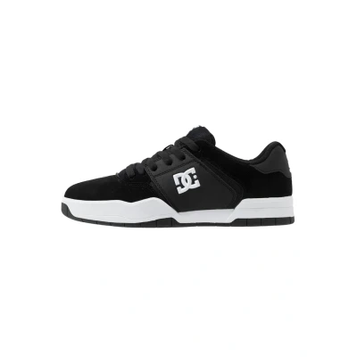 Obrázek DC Shoes Central Unisex Skateboardové boty, Velikost: 43, Black/white Kůže a textil