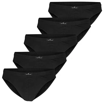 Obrázek TOM Tailor 5 PACK Kalhotky, Muži, Velikost: Small, Black