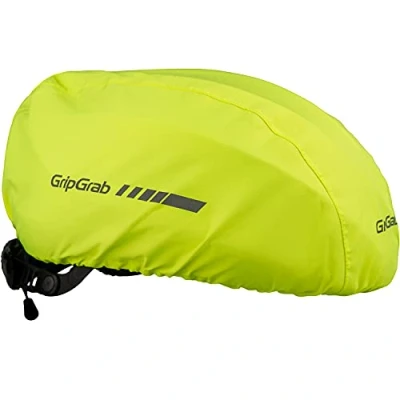 Obrázek GripGrab Vodotěsná cyklistická přilba Ochrana před deštěm Potah helmy Větruodolný Reflexní kryt Jízdní kolo Rain Cover na helmu