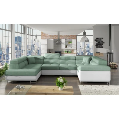 Obrázek Letto sedací souprava Materiál / Dekor: Soro 34, Ekokůže Soft 17, Orientace: Levá