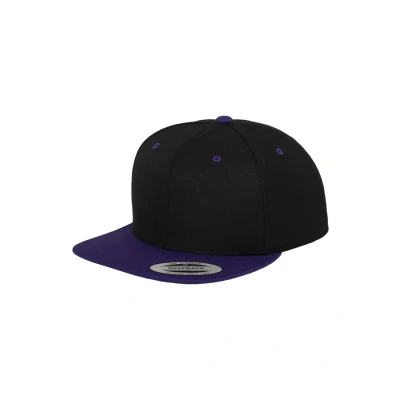 Obrázek kšiltovka Flexfit Yupoong Unisex Classic Snapback 2 Tone Cap, dvoubarevná Blanko s rovným kšiltem, One Size univerzální velikost pro muže a ženy, vícebarevné, Jednotná