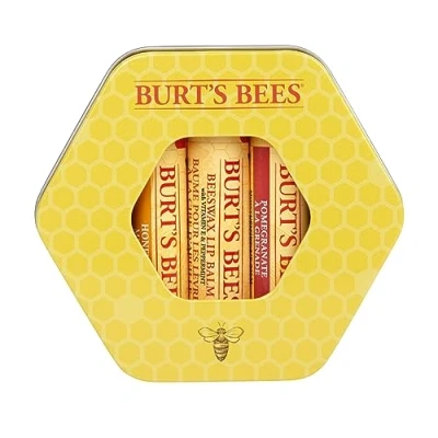 Obrázek Burt&#039;s Bees Trio Tin balzám na rty (balzám sklo, pro všechny typy rtů) 500587