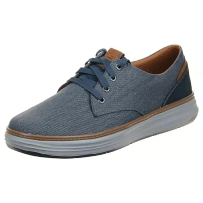 Obrázek Skechers Herren Moreno Canvas Oxford Schuh, Blau (NVY 417), 48.5 EU