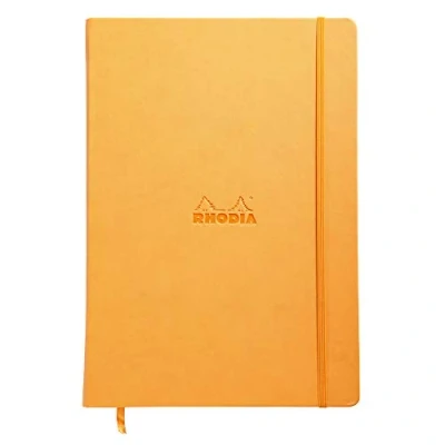 Obrázek Rhodia 118468C Web Notebook (slonová kost, DIN A4, 21 x 29,7 cm, prázdný, 90 g) 1 kus oranžový