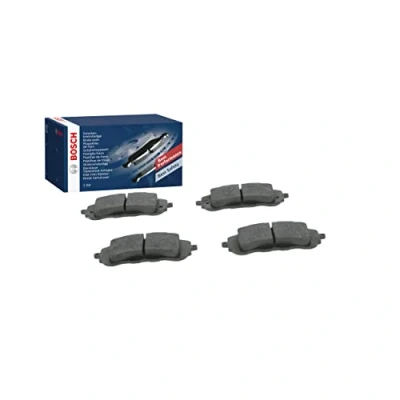 Obrázek Bosch Automotive BP1709 Bremsbeläge Vorderachse ECE R90 Zertifizierung vier pro Set, black (0 986 494 714)