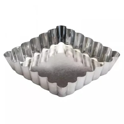 Obrázek Gobel 100 mm, quadratische Kuchenform, 12 Stück
