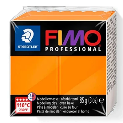Obrázek STAEDTLER 8004 4 Fimo Professional normální blok, 85 g, oranžový
