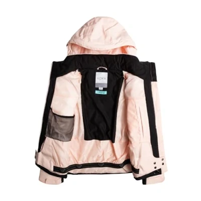 Obrázek Roxy Girl&#039;s Jetty Girl JK Jacket, True Black Lluvia RG, 128
