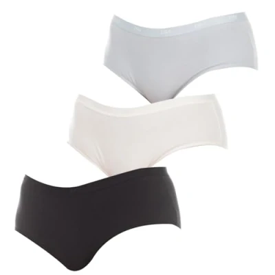 Obrázek DIM Pocket 3 PACK Kalhotky, Ženy, Velikost: 34/36, Black/white/grey