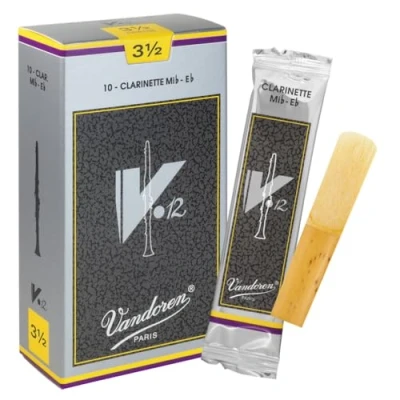 Obrázek Vandoren CR6135 V12 Eb Clarinet Reeds (Strength 3. 5) (balení 10)