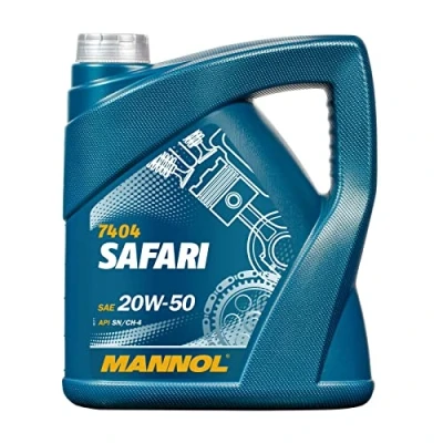 Obrázek Motorový olej 4L Mannol Safari 20W 50