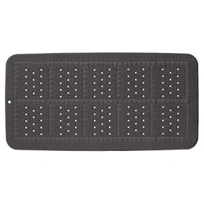 Obrázek Sealskin Unilux Badewanneneinlage, Sicherheitseinlage für Badewanne und Dusche, Farbe: Anthrazit, Größe: 70x35 cm