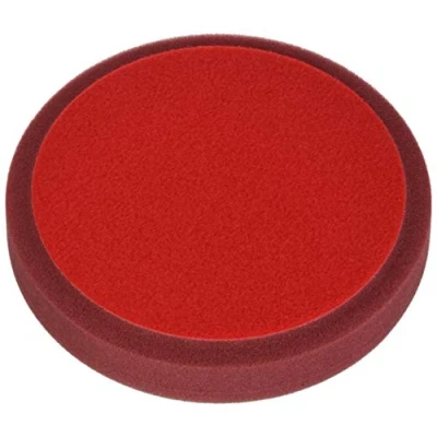 Obrázek lešticí houba na leštění auta ALCLEAR 5516030, průměr: 160 x 30 mm, ostružinová, sada 2 ks, podložka, pěna, pěna. leštička