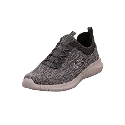 Obrázek Skechers Pánské polobotky Elite Flex Hartnell, Gray Black Mesh Trim
