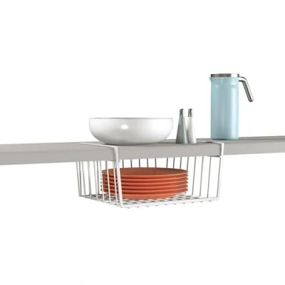 Obrázek Metaltex Babatex koš do skříně 30 x 26 14 cm, plastifikovaný, bílý