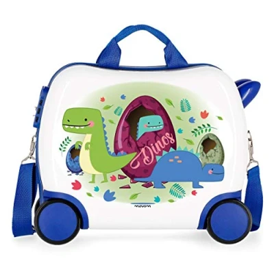 Obrázek Movom Happy Time Kinder Koffer Mehrfarbig 41x34x20 cms Hartschalen ABS Kombinationsschloss 25L 2Kgs 4 Räder Handgepäck
