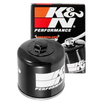 Obrázek K&amp;N Powersports olejový filtr patrona 65x75mm kompatibilní s Buell (KN 177), červená