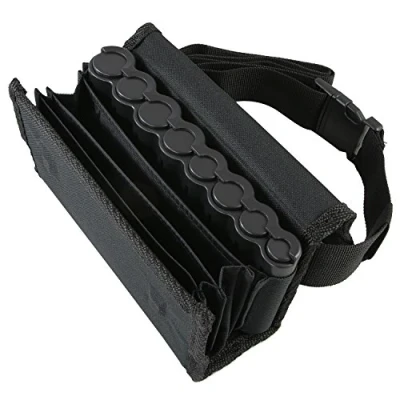 Obrázek HMF 48810 02 taška pro číšníky, peněženka číšníky vč. euro měniče, popruh, 20,5 cm x 6,5 10,0 cm, černá