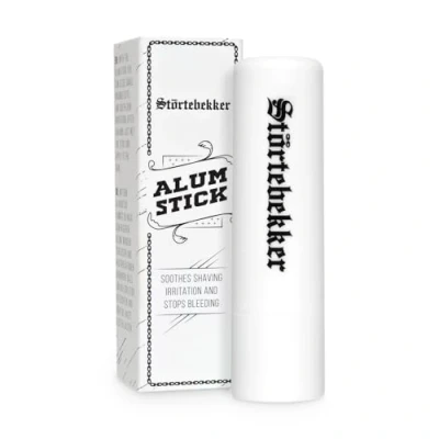 Obrázek Novinka: Störtebekker® Premium allaunstift vč. E knihy o holení a Bartguide Book Aftershave hemoragický zklidňuje pokožku po působí antisepticky Potassium Alum Block Alaunstick