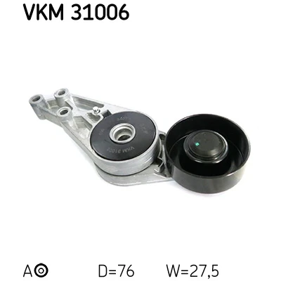 Obrázek SKF VKM 31006 Spannrollen sada pro Kromě Pud