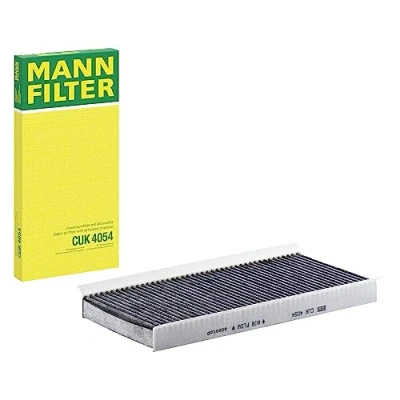 Obrázek MANN FILTER Interiérový filtr CUK 4054 pylový s aktivním uhlím pro osobní automobily