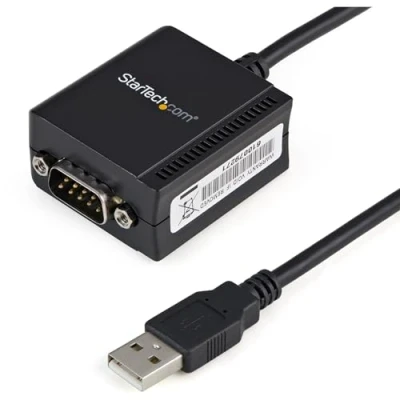 Obrázek StarTech.com USB na sériový adaptér 1 přípojka napájení přes FTDI UART čip DB9 (9pólový) RS232 (ICUSB2321F)