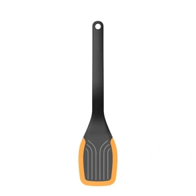Obrázek Fiskars Pfannenwender, Länge: 29 cm, Kunststoff/Silikon, Functional Form, Schwarz/Orange, 1027300