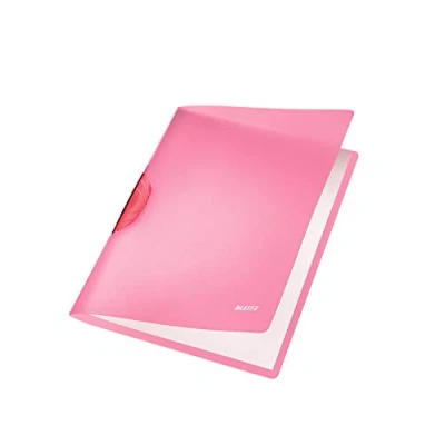Obrázek Leitz Desky na svorky ColorClip (Rainbow, A4, PP) červené
