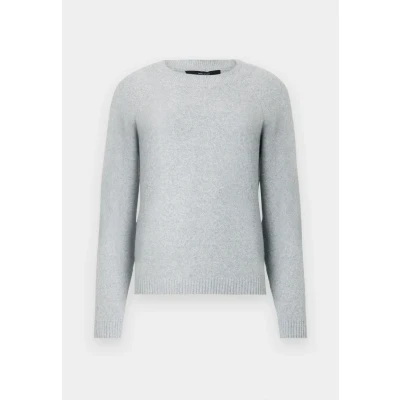 Obrázek Vero Moda Vmdoffy Oneck GA NOOS Svetr, Ženy, Velikost: XXL, Light grey melange