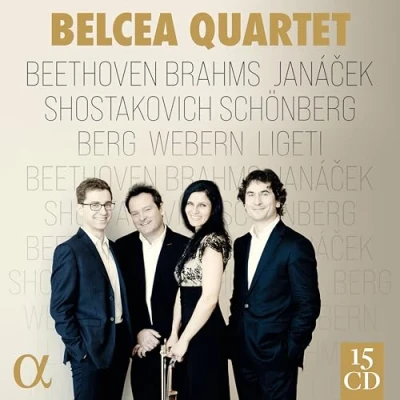 Obrázek Belcea Quartett Die Alpha Classics Gesamtaufnahmen