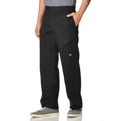 Obrázek Dickies Herren Sporthose Streetwear Male Pants Double Knee Work, Black, 32W/34L