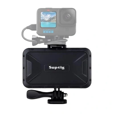 Obrázek Podporovaná přenosná nabíječka 7800mAh powerbanka, kompatibilní s Gopro Hero 13/Hero 12/11/10/9/8/7/6/5/4/3 Session DJI osmo AKASO Cam
