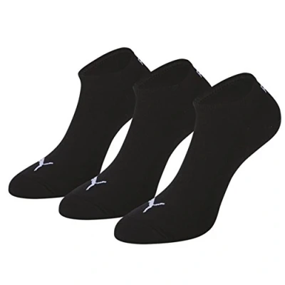 Obrázek PUMA, unisex, sportovní ponožky, balení po 3 párech, černá, 39 42
