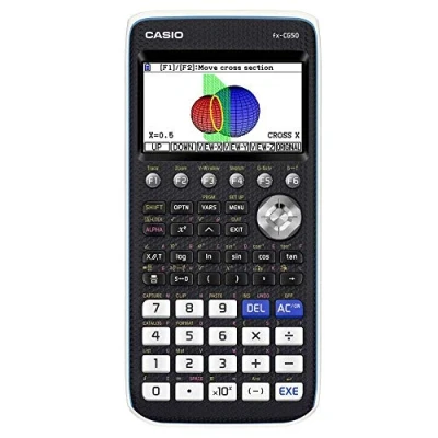 Obrázek Casio FX CG50 grafická kalkulačka s barevným displejem vysokým rozlišením, německé menu