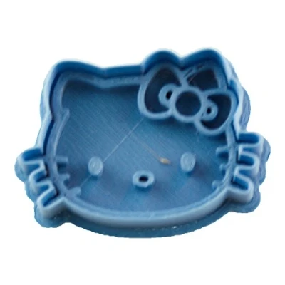 Obrázek Cuticuter Děti Hello Kitty vykrajovátko, modrá, 8 x 7 1,5 cm