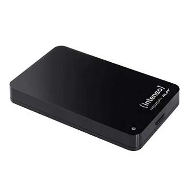 Obrázek Intenso 6021460 Memory Play 1TB externí televizní pevný disk (6,35 cm (2,5&quot;), 5400 rpm, 8MB Cache, USB 3.2 Gen 1x1) vč. TV držáku, černý