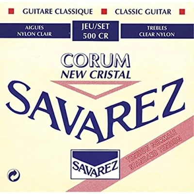 Obrázek Savarez New Cristal Corum 500CR strunová sada pro klasickou kytaru, balení 6 ks
