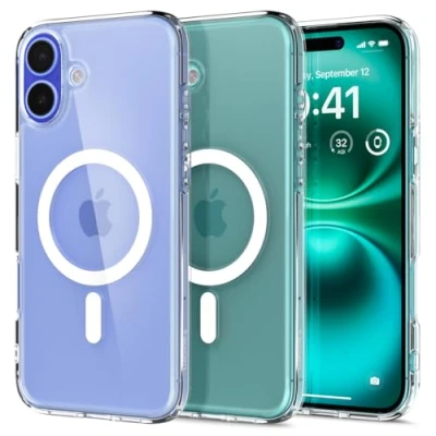 Obrázek Spigen Ultra Hybrid Magfit TPU Back Cover Průhledné Apple iPhone 16