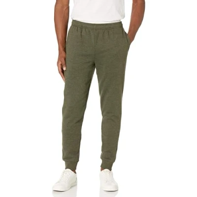 Obrázek Amazon Essentials Pánské fleecové joggingové kalhoty, olivově zelené, XXL