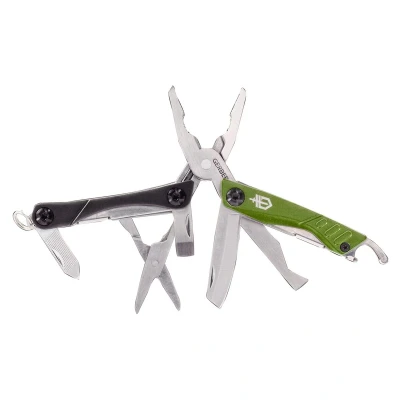 Obrázek Gerber Multifunkční nástroj s 12 funkcemi, Dime Pocket Multi tool, zelený, 31 003621