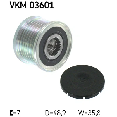 Obrázek Předstihová spojka SKF VKM 03601
