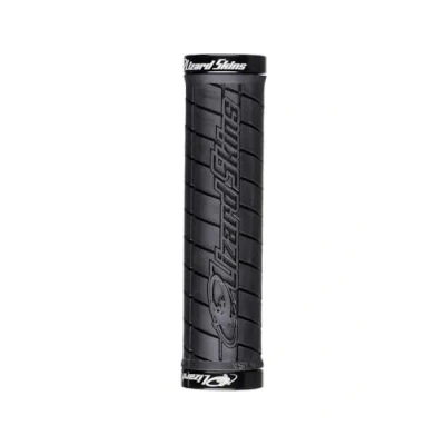 Obrázek Lizard Skins Lock on Grips Logo Rukojeti řídítek, černé, jedna velikost