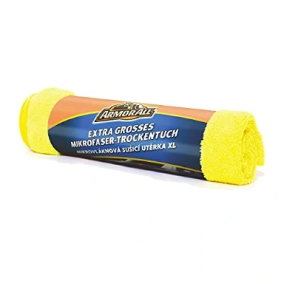 Obrázek Armor All Car Cleaning Kit Microfiber Drying Towel Extra Large Set of 1, Yellow