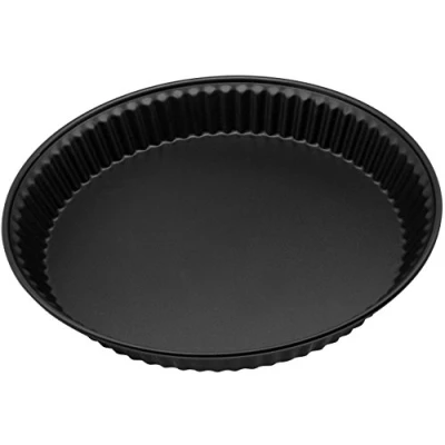 Obrázek Zenker quiche tvar Ø 28 cm z řady &quot;Pure&quot;, Tarte pro A forma na ovocný koláč, dort (barva: černá), množství: 1 kus