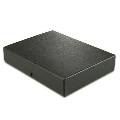 Obrázek Elba Box na dokumenty A4 z tvrdé lepenky, 6 cm plnicí výška, černá