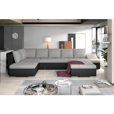 Obrázek Giovanni sedací souprava Materiál / Dekor: Berlin 01, Ekokůže Soft 11, Orientace: Pravá