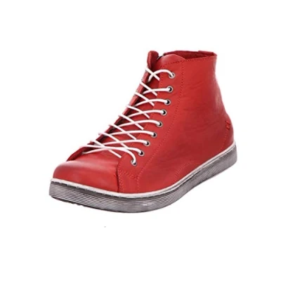 Obrázek Andrea Conti 0341500 Dámské boty Sneaker High Top, červená